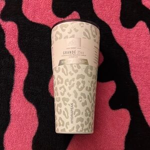 Hydrapeak Leopard Print Tumbler White and Gray